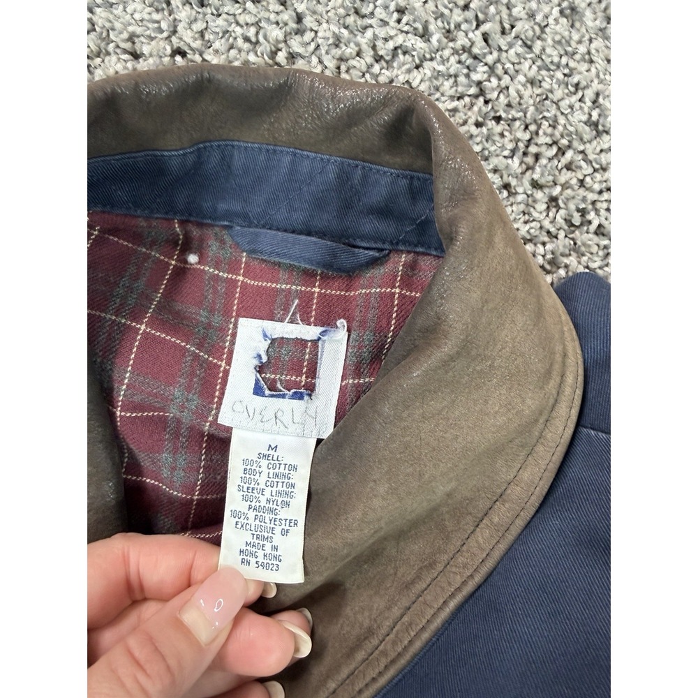 Vintage Y2K Gap Chore Barn Coat Men's Size Medium Blue - Picture 4 of 9